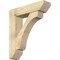 Ekena Millwork Legacy Slat Rough Sawn Bracket w/ Offset Brace, Douglas Fir, 8"W x 32"D x 36"H BKT0806X32X36LEC06RDF - alternate 1